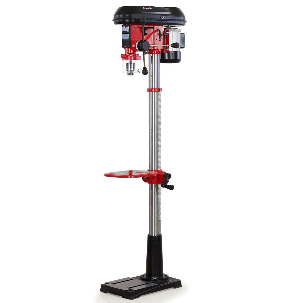 Baumr-AG 600W 12" Pedestal Floor Drill Press, 16 Speeds, 16mm