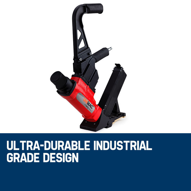 UNIMAC NHF100 37-50mm 16ga Flooring Air Gun Driver, Heavy-Duty Pneumatic