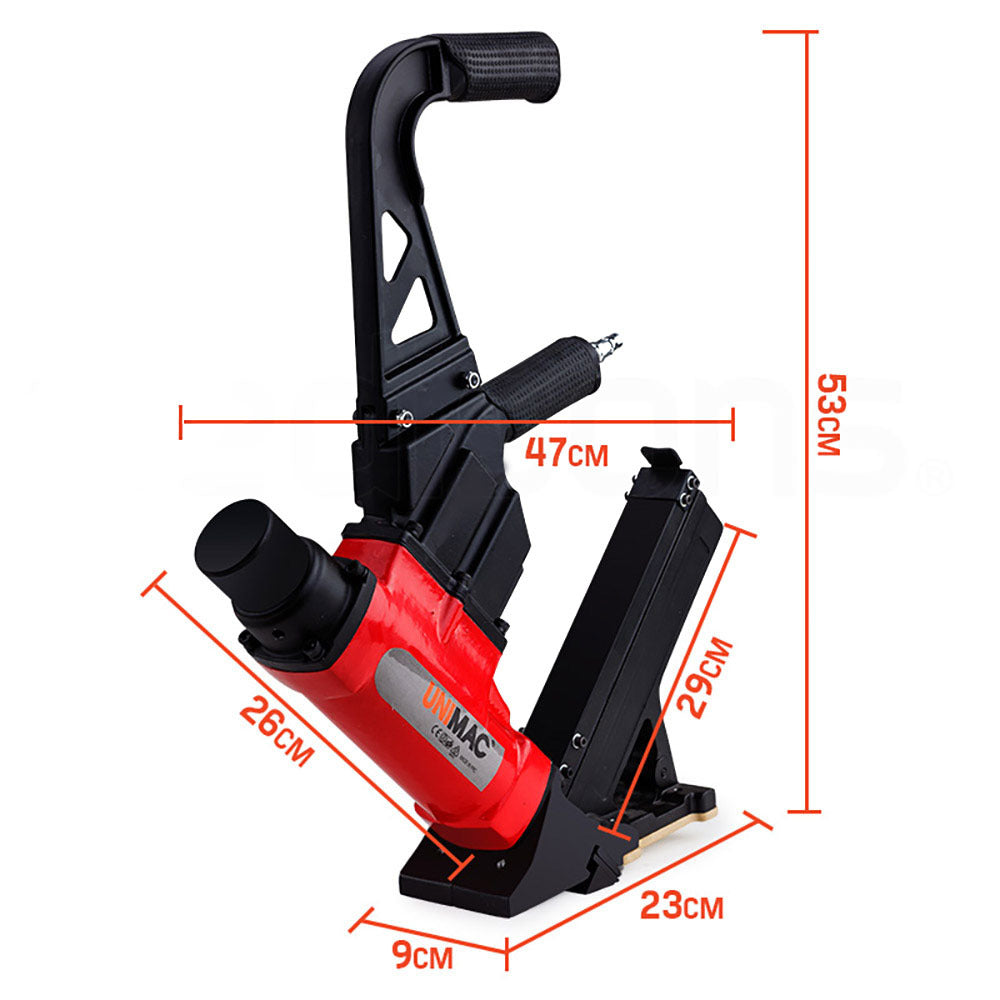 UNIMAC NHF100 37-50mm 16ga Flooring Air Gun Driver, Heavy-Duty Pneumatic