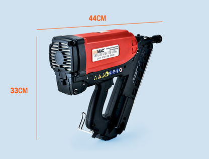 UNIMAC LxG3000 MkII 50-90mm 34-Deg Gas Framing Nail Gun, Commercial