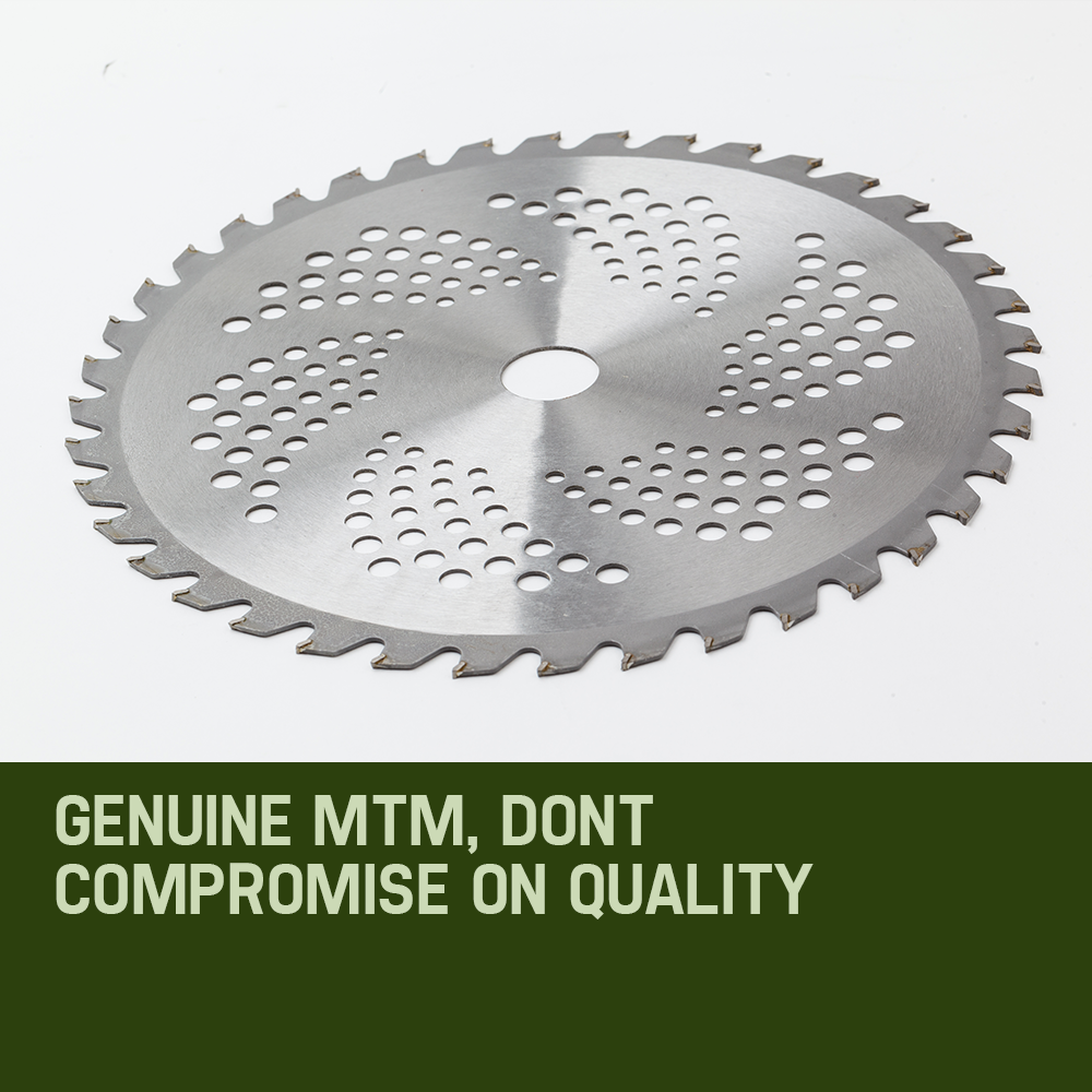 MTM Carbide Tipped 40 Tooth Brush Cutter Blade Whipper Snipper