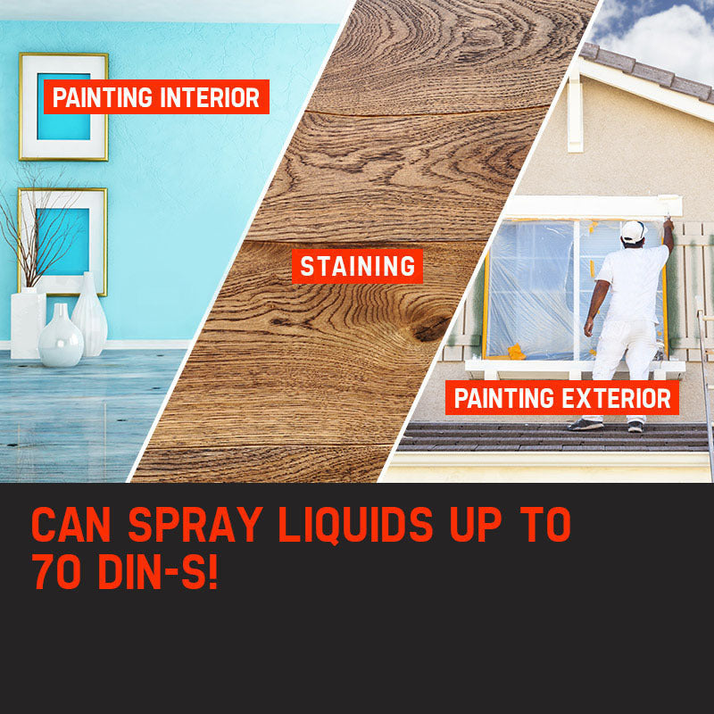 UNIMAC 740W HVLP Electric Paint Sprayer Gun - DIY Spray
