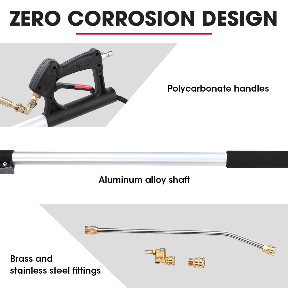 Jet-USA 4000PSI 5.5M Long Telescopic Universal Pressure Washer Cleaner Pole