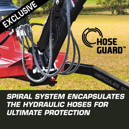 Baumr-AG 9HP Backhoe - Petrol Excavator 4-Stroke Hydraulic Bucket Towable