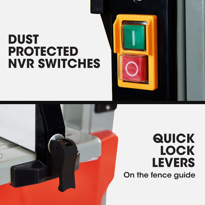 Baumr-AG 500W Wood Bandsaw, Benchtop, 115mm Cutting Depth (BS40)