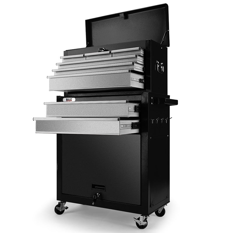 BULLET 8 Drawer Tool Box Cabinet Chest Storage Toolbox Garage