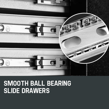 BULLET 8 Drawer Tool Box Cabinet Chest Storage Toolbox Garage