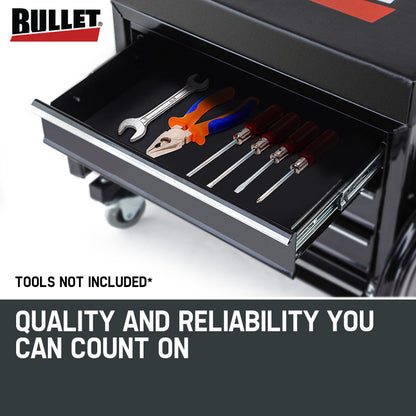 BULLET Rolling Tool Box Stool Mechanic Creeper Toolbox Seat Cushion