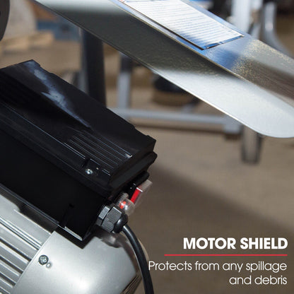 BAUMR-AG 100L Portable Poly Drum Cement Concrete Mixer, Ultra-Light 36kg, 16 Inch Tyres, Electric Direct Drive Motor