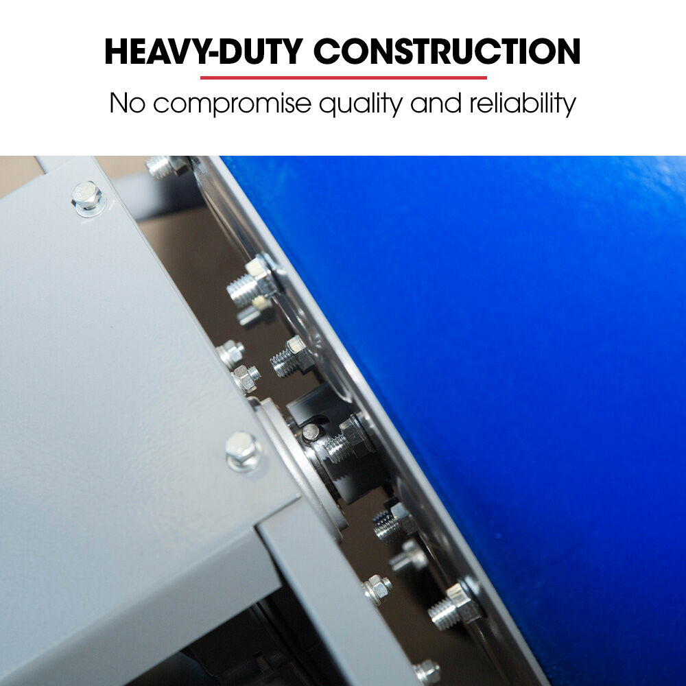 BAUMR-AG 100L Portable Poly Drum Cement Concrete Mixer, Ultra-Light 36kg, 16 Inch Tyres, Electric Direct Drive Motor