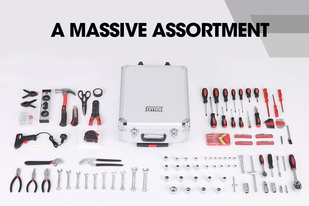 BULLET 925PC Tool Box On Wheels Trolley Mobile Handle Toolbox