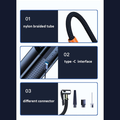 Portable Tyre Inflator - Rechargeable Car Bike tyre Air Pump Compressor