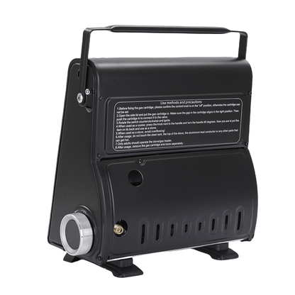 2-in-1 Portable Outdoor Camping Butane Gas Heater Stove 1700W