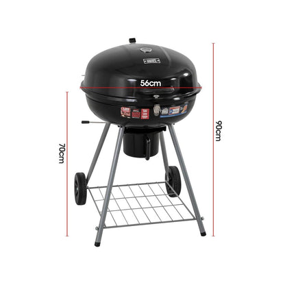 Portable Charcoal BBQ Smoker Roaster