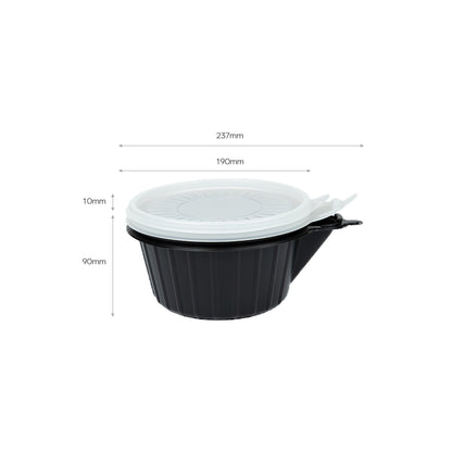 100 Pack Dalat Heating Lunch Box Container 23cm Round