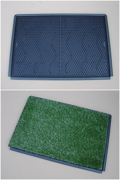 YES4PETS Indoor Dog Puppy Toilet Grass Potty Training Mat Loo Pad 126Â x 63Â cm