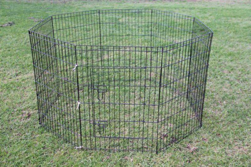 YES4PETS 120 cm 8 Panel Pet Dog Playpen Exercise Chicken Cage Puppy Crate Enclosure CatÂ Fence