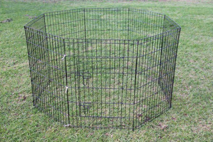 YES4PETS 120 cm 8 Panel Pet Dog Playpen Exercise Chicken Cage Puppy Crate Enclosure CatÂ Fence
