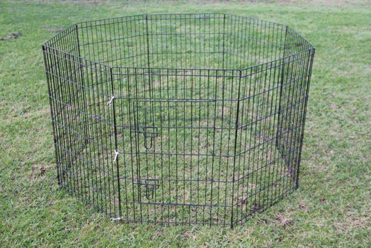 YES4PETS 120 cm 8 Panel Pet Dog Playpen Exercise Chicken Cage Puppy Crate Enclosure CatÂ Fence