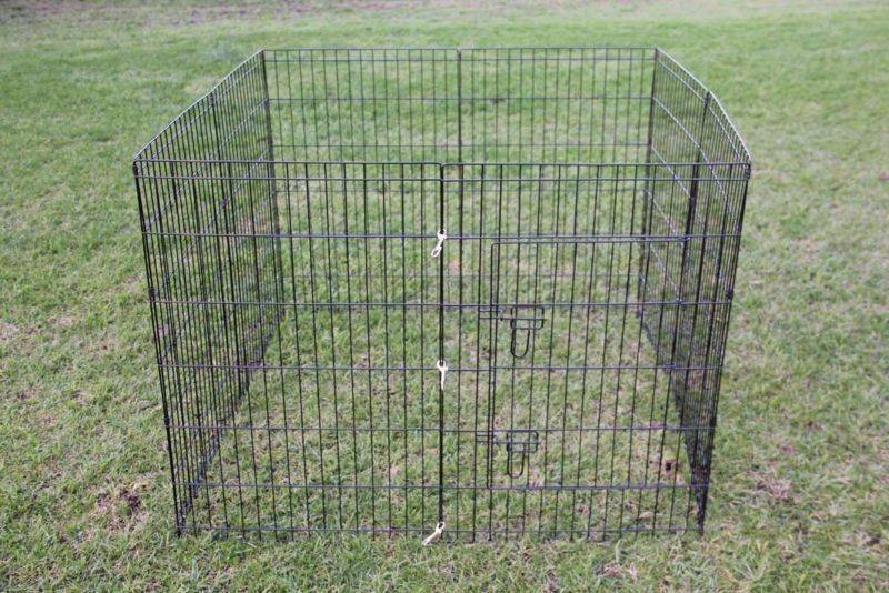 YES4PETS 120 cm 8 Panel Pet Dog Playpen Exercise Chicken Cage Puppy Crate Enclosure CatÂ Fence