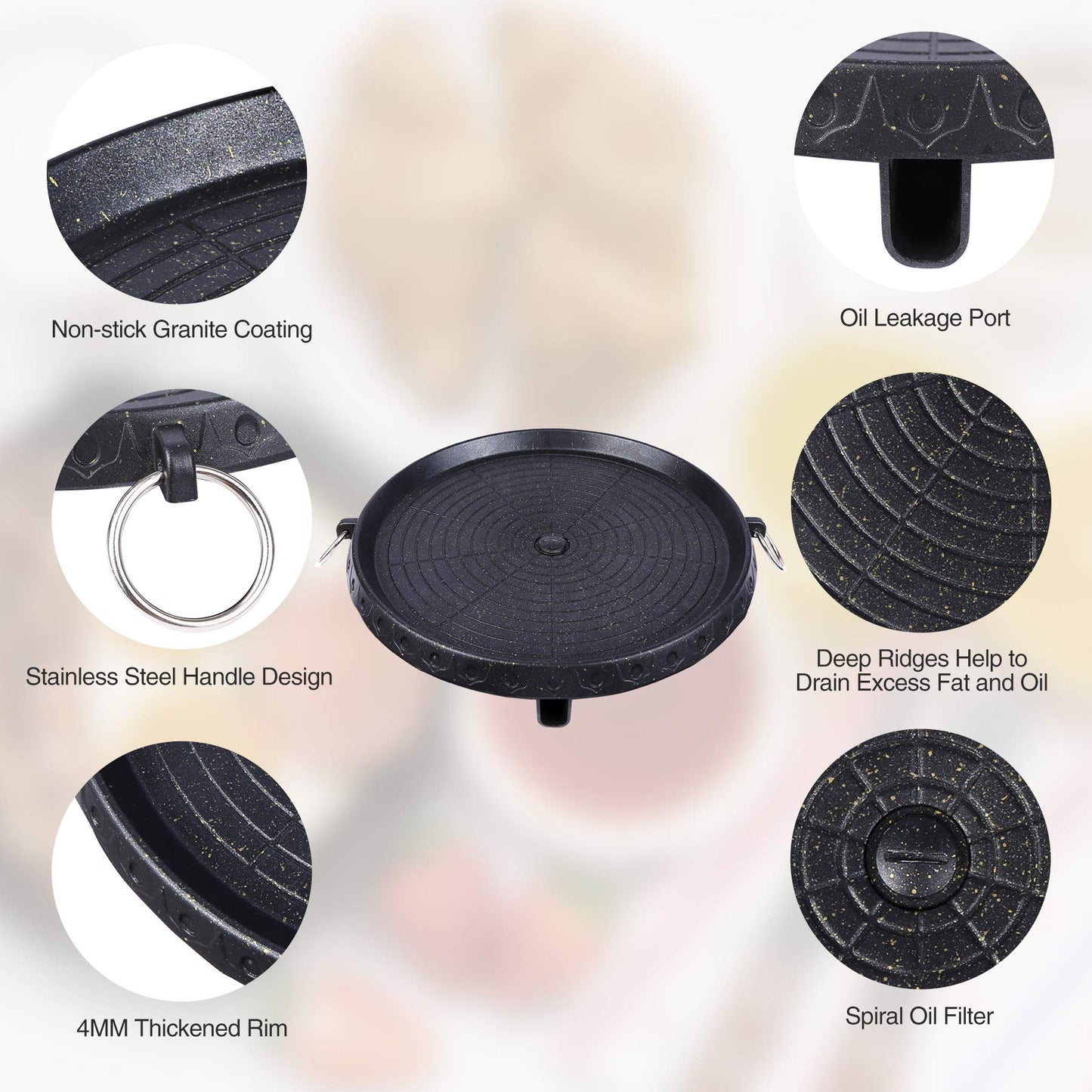 Korean Smokeless BBQ Grill Pan – Stovetop