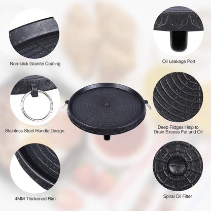 Korean Smokeless BBQ Grill Pan – Stovetop