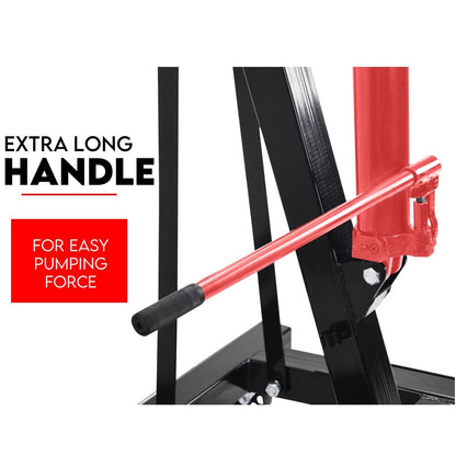 2 Ton Hydraulic Engine Crane Folding Hoist Stand Mobile Garage