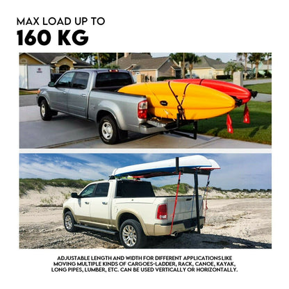 Tow Bar Hitch Mount Ladder Roof Rack Bar Extension