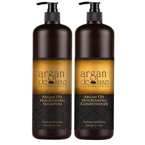 Argan De Luxe Nourishing Shampoo/Conditioner Duo 1lt