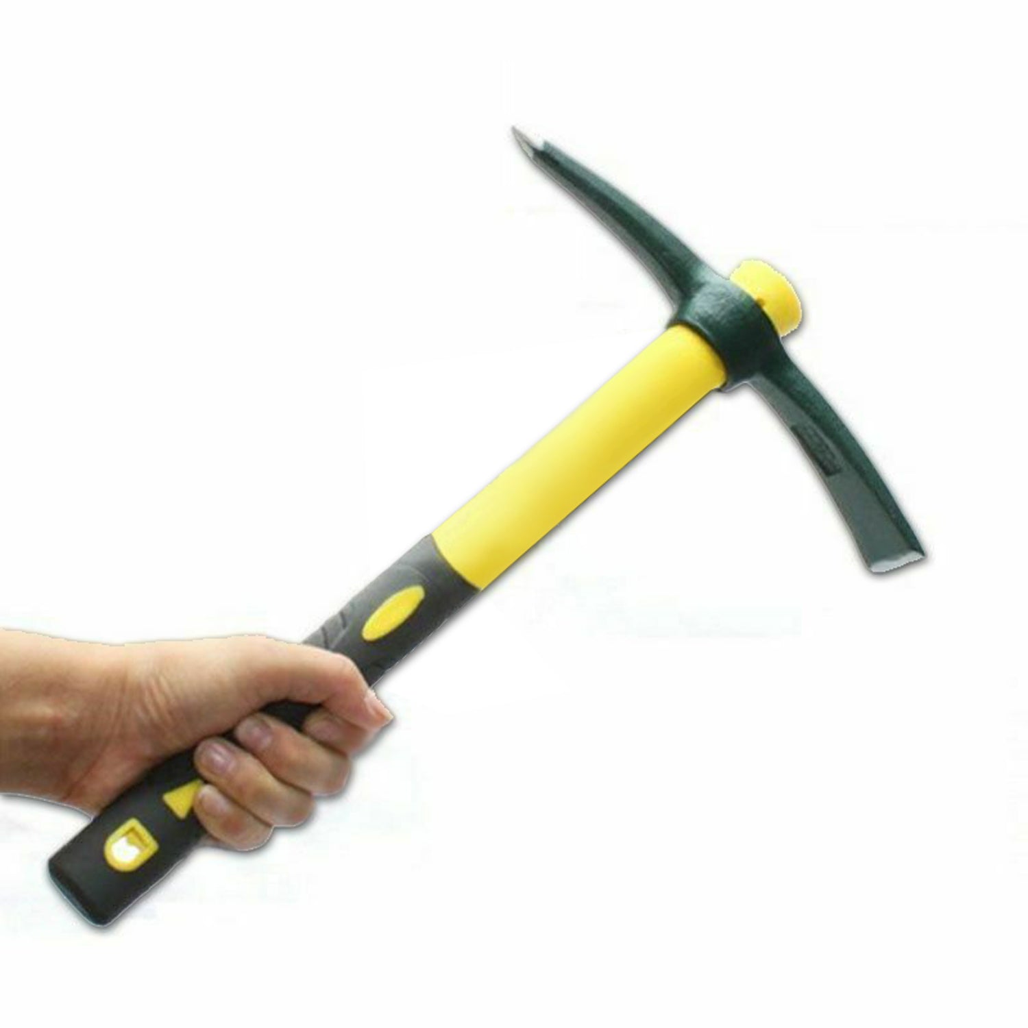 Mattock Outdoor Camping Mountain Fibreglass Handle Mini Pickaxe Garden ...