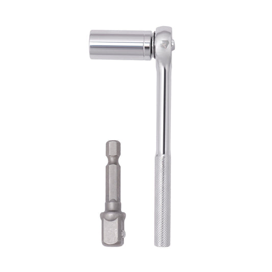 3Pack Universal Socket Wrench Power Drill Adaptor Gator Grip Size