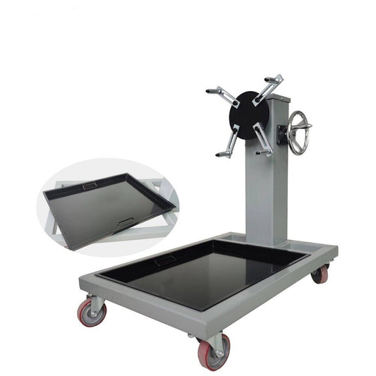 800kg Folding Engine Stand 1763lb Heavy-Duty Workshop Auto Crane Hoist