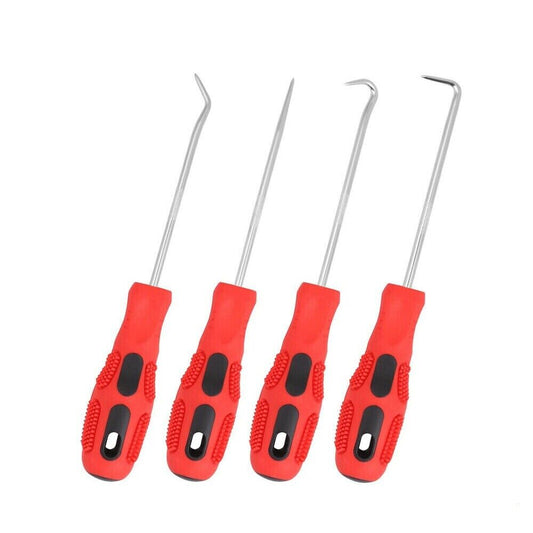 4Pack Pick Hook O Ring Oil Seal Remover Non-Slip Rubber