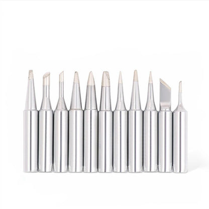 11Pack Soldering Iron Tips Solder Rework Lead Free Hakko Soldering