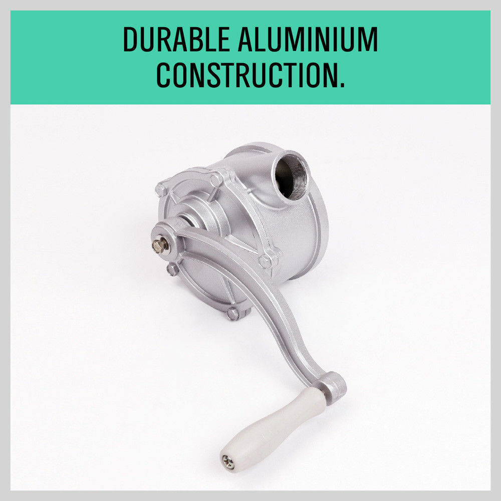 Aluminium Rotary Drum Pump Diesel Fuel Kero Oil Petrol 44