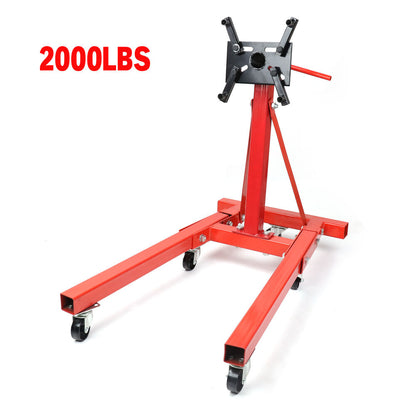 900kg Engine Stand Heavy-Duty Industrial Workshop Cars Auto Crane Hoist