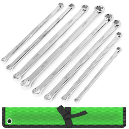 8PC Aviation Spanner Extra Long Wrench Double Ring CRV With