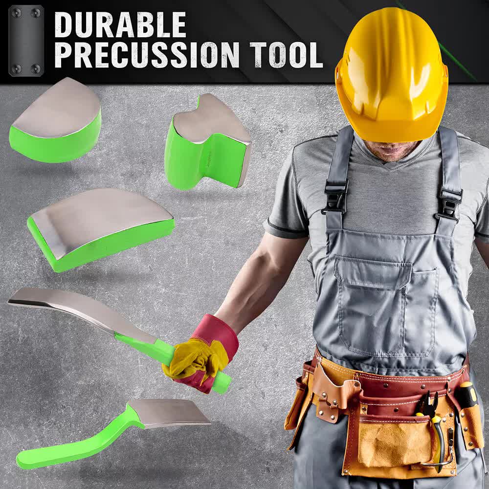 9-Piece Garden Tools Auto Body Hammer Dolly Car Body Dent