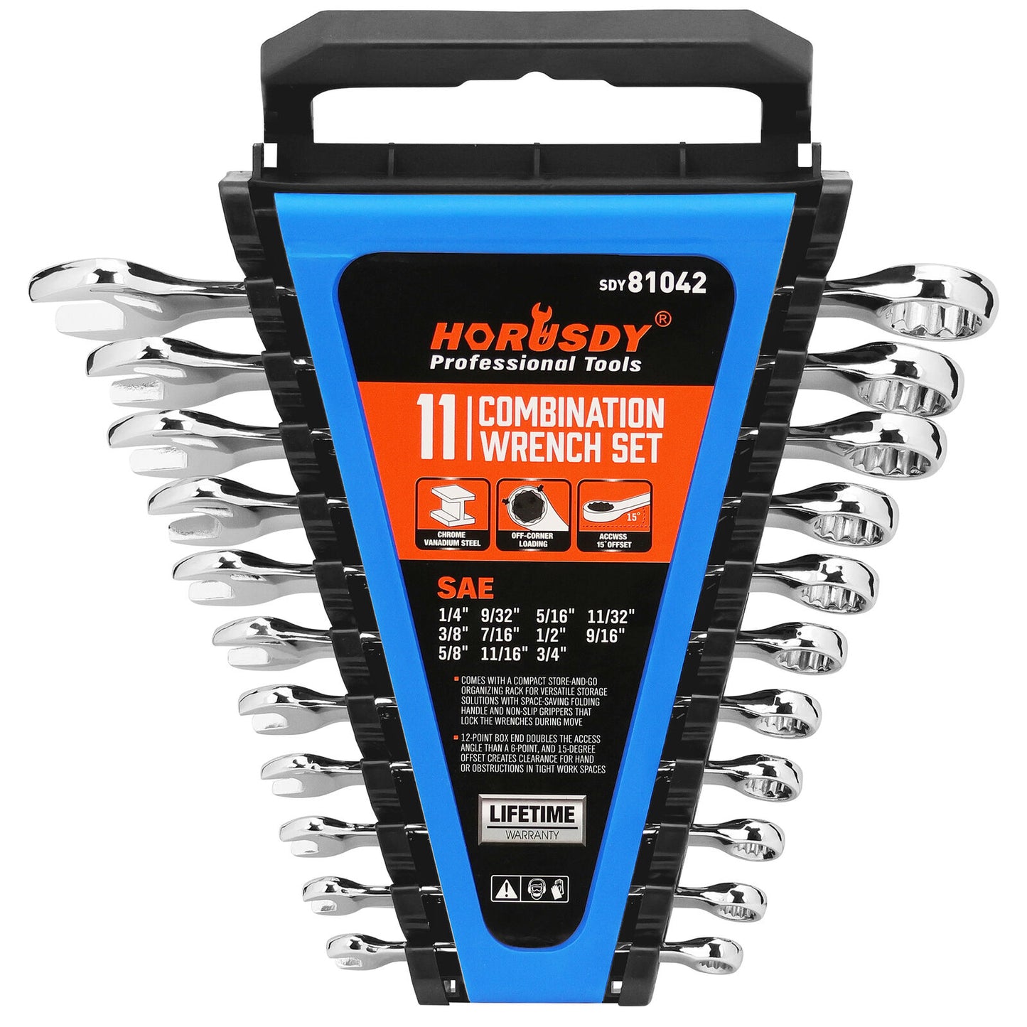 11Packs Imperial Combination Spanner Ring Open End Ended Combo Wrench