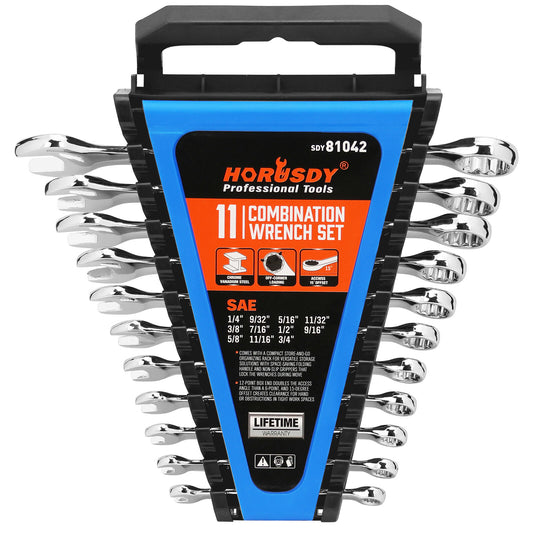 11Packs Imperial Combination Spanner Ring Open End Ended Combo Wrench