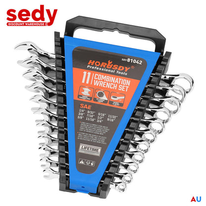 11Packs Imperial Combination Spanner Ring Open End Ended Combo Wrench