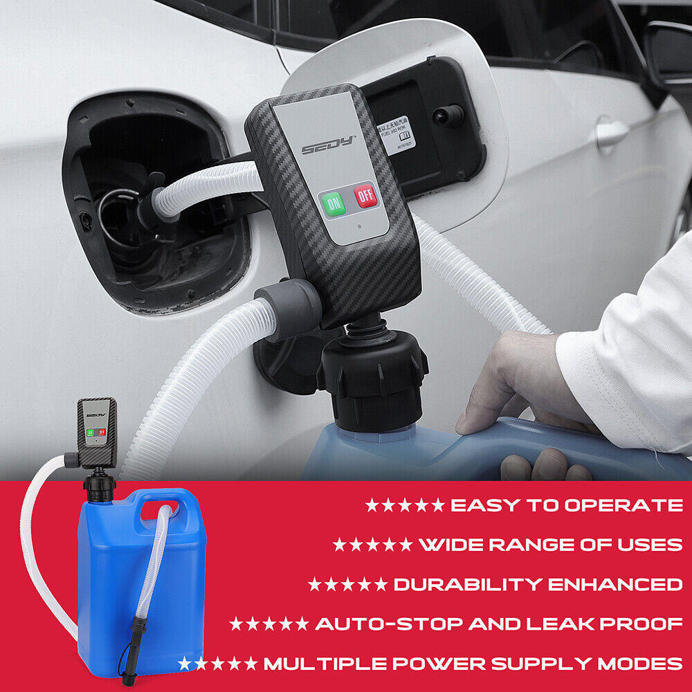 Liquid Transfer Pump Battery Powered Multipurpose - Petrol Diesel Water Pump