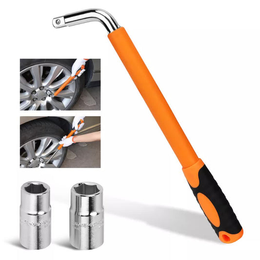 3Packs Telescoping Lug Wrench 17/19mm 21/23MM Extendable Lug Wrench tyre
