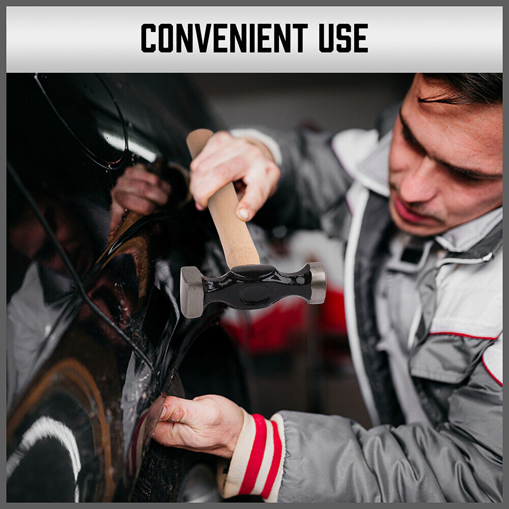 7 Piece Car Dent Auto Body Panel Repair Tool Wooden