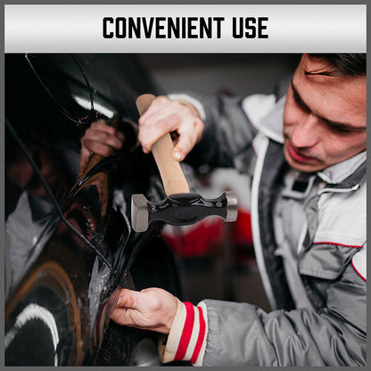 7 Piece Car Dent Auto Body Panel Repair Tool Wooden