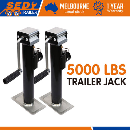 2x Trailer Caravan Canopy Jack Stand 2267kg/ 5000lbs Heavy-Duty Weld
