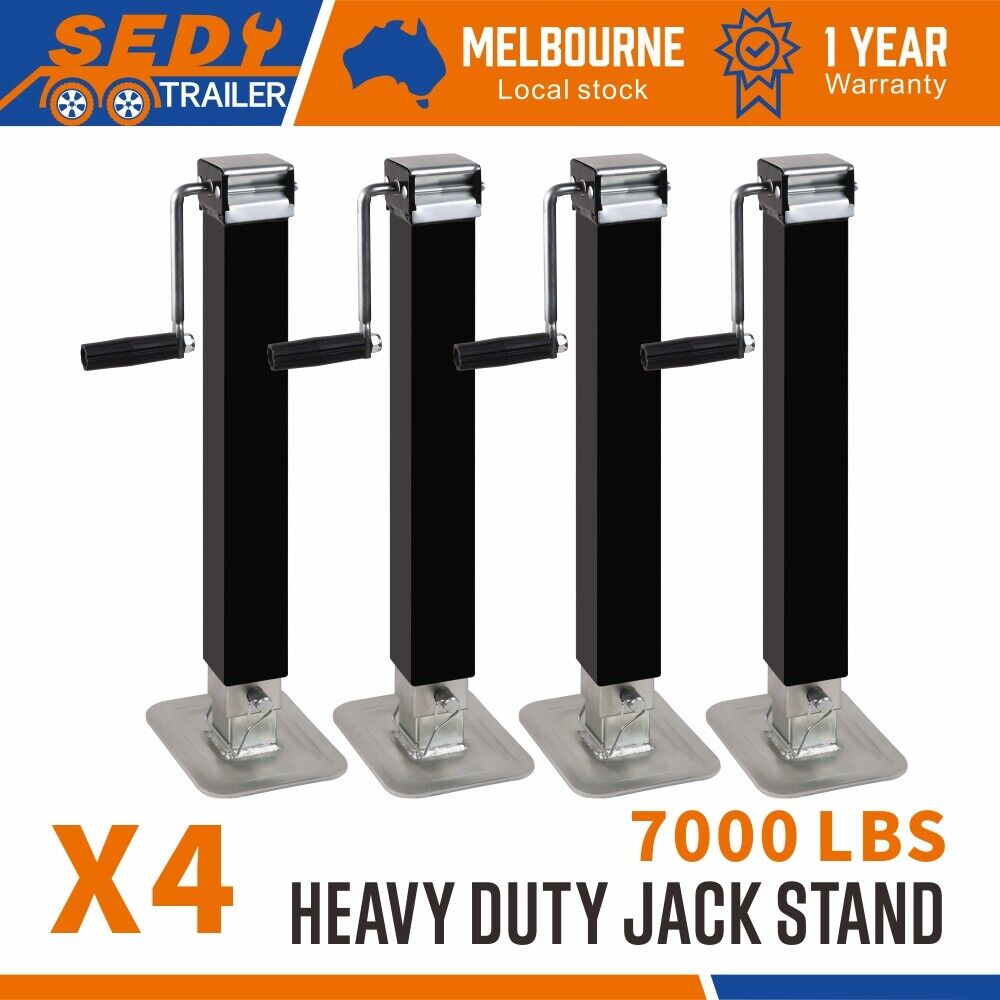 4x Trailer Caravan Canopy Jack Leg Stand Heavy-Duty 3175KG 7000lbs
