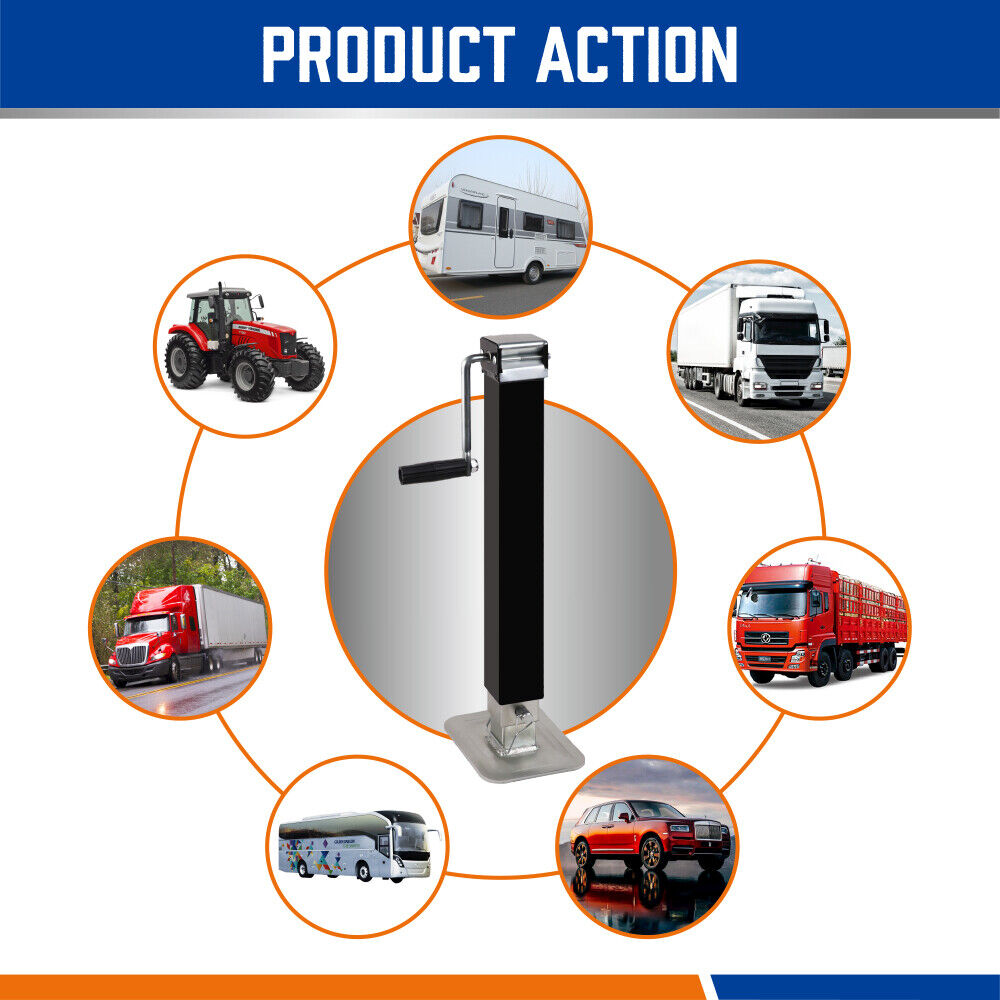 4x Trailer Caravan Canopy Jack Leg Stand Heavy-Duty 3175KG 7000lbs