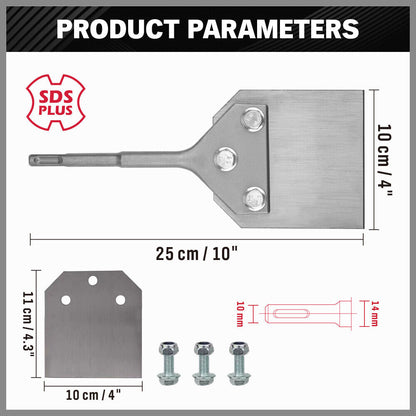 25cm Floor Scraper Tile Glue Removal Chisel Remove Tile Thinset