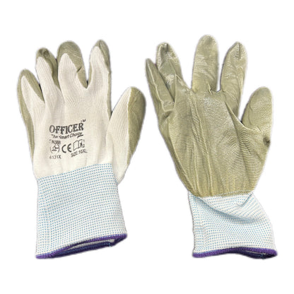12Pairs Cotton Gloves Work Safety Glove Thick Heavy Seamless Heavy-Duty